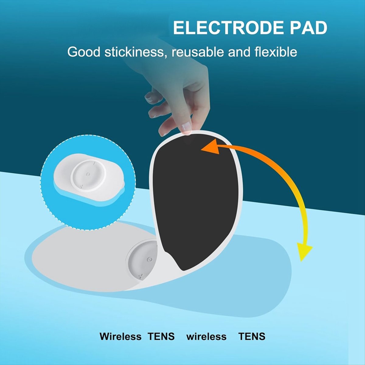 Tens Pain Relief Unit - Capable- TENS Unit.Wireless Muscle Stimulator for