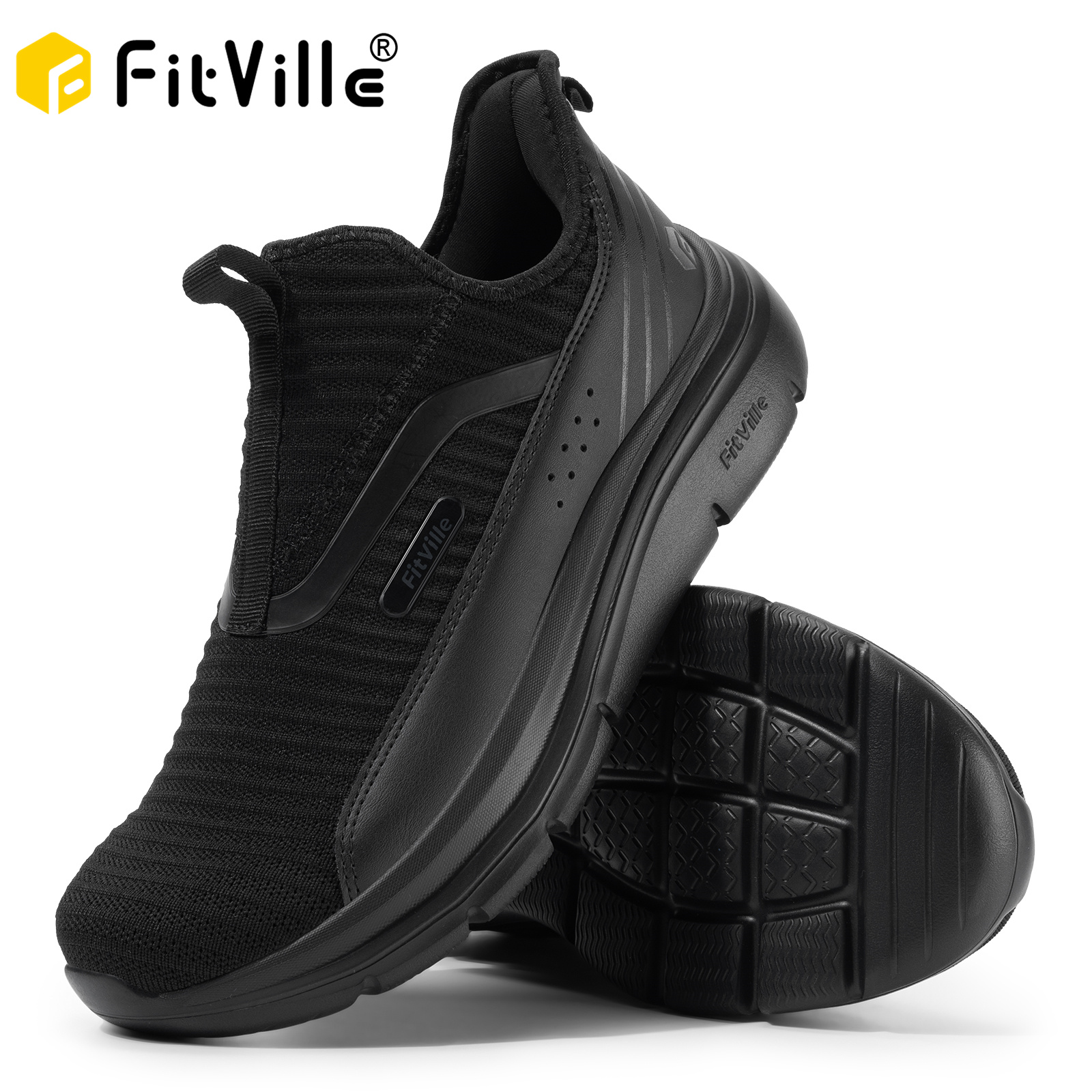 Health Wellness Fitness - Fitville Wide Men's Shoes Fitness Walking