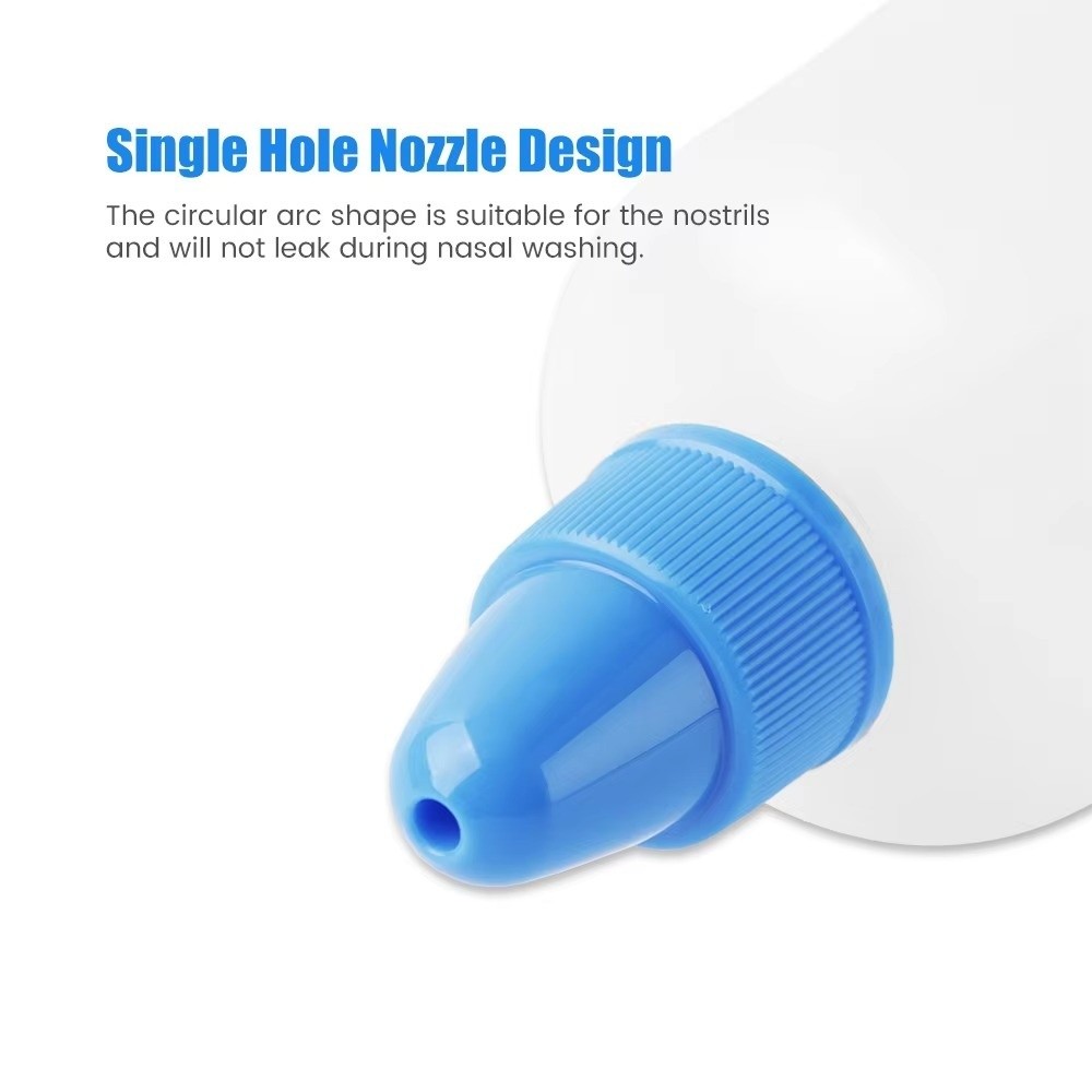 Neti Pot Nasal Rinse - Reusable Portable Neti Pot Sinus Rinse