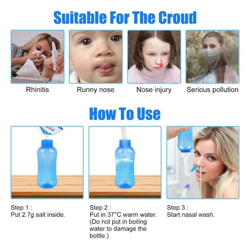 【WA】Nasal Irrigator Rinse Bott - đánh giá và giá Neti Pot Nasal Rinse