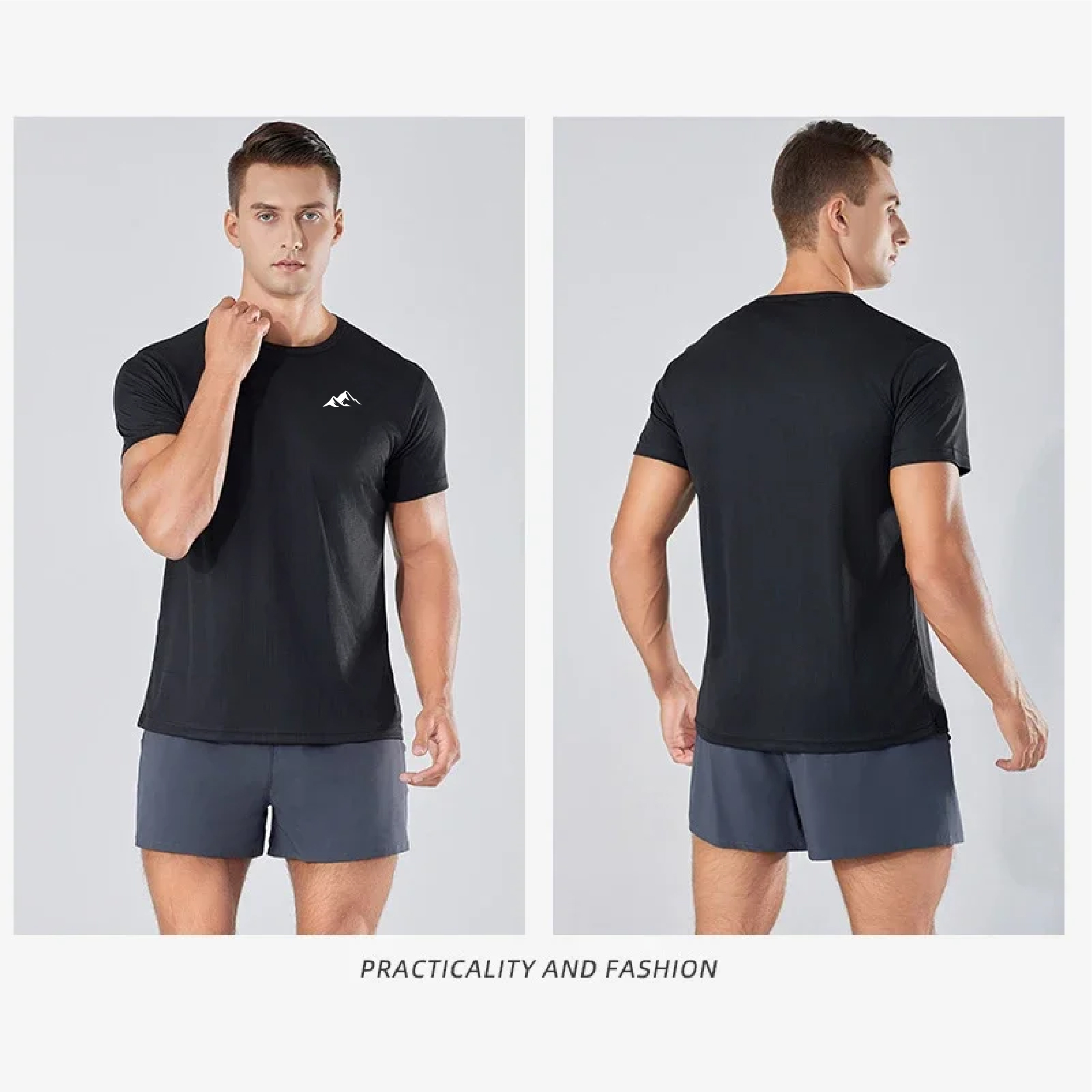 Summer Mens Quick Dry Running  - đánh giá và giá Health Wellness Fitness