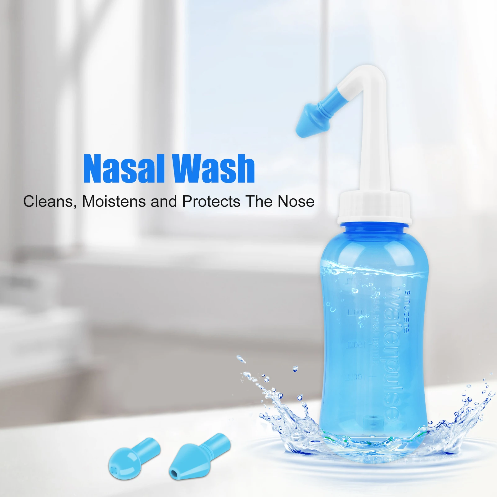 300/500ML Nose Wash Cleaner Na - đánh giá và giá Neti Pot Nasal Rinse