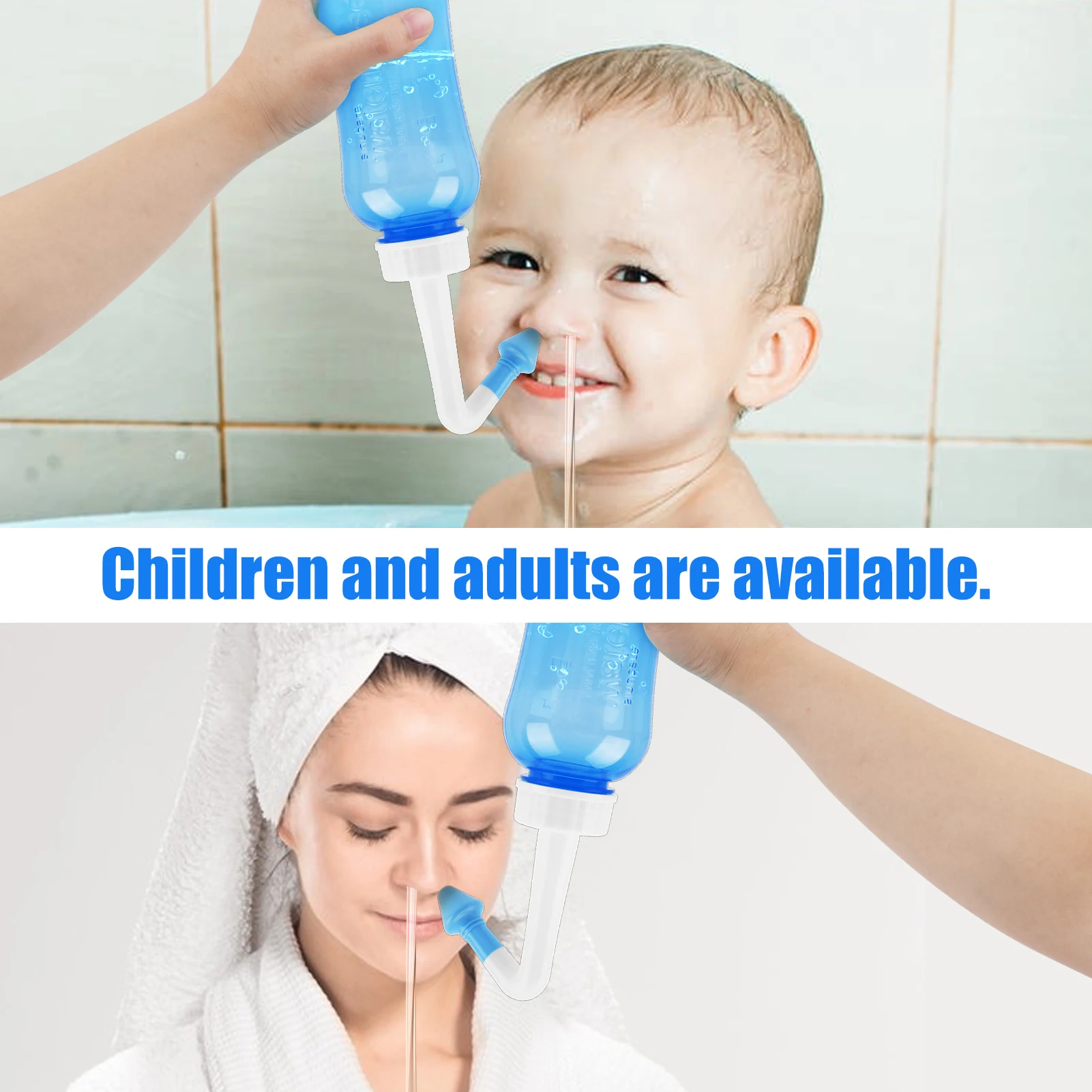 300/500ML Nose Wash Cleaner Na - đánh giá và giá Neti Pot Nasal Rinse