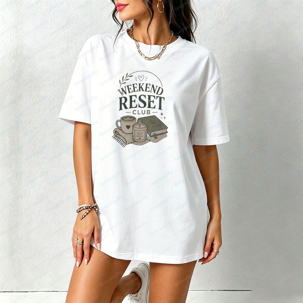 Weekend Reset Club T-Shirt Sel - đánh giá và giá Health Wellness Gifts Women