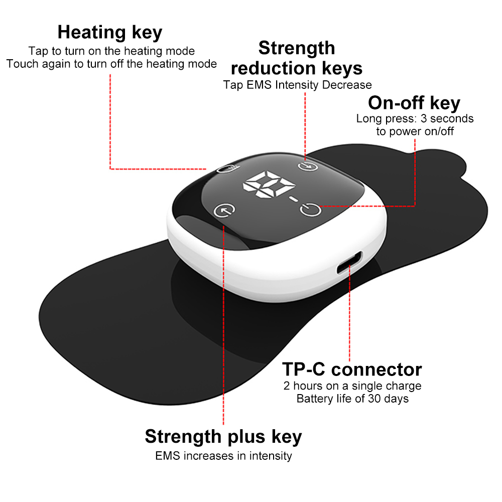 Wireless Ems Muscle Stimulator - đánh giá và giá Tens Pain Relief Unit