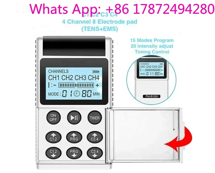 7000 4 channel 15 modes pain r - đánh giá và giá Tens Pain Relief Unit