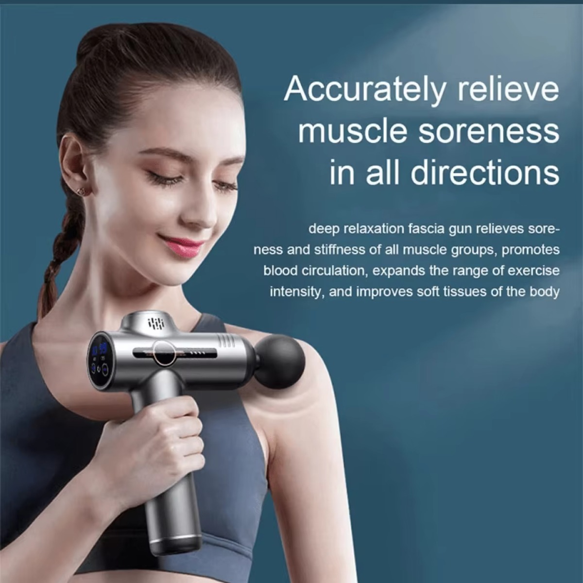 Portable Fascia Gun Vibration  - đánh giá và giá Health Wellness Fitness