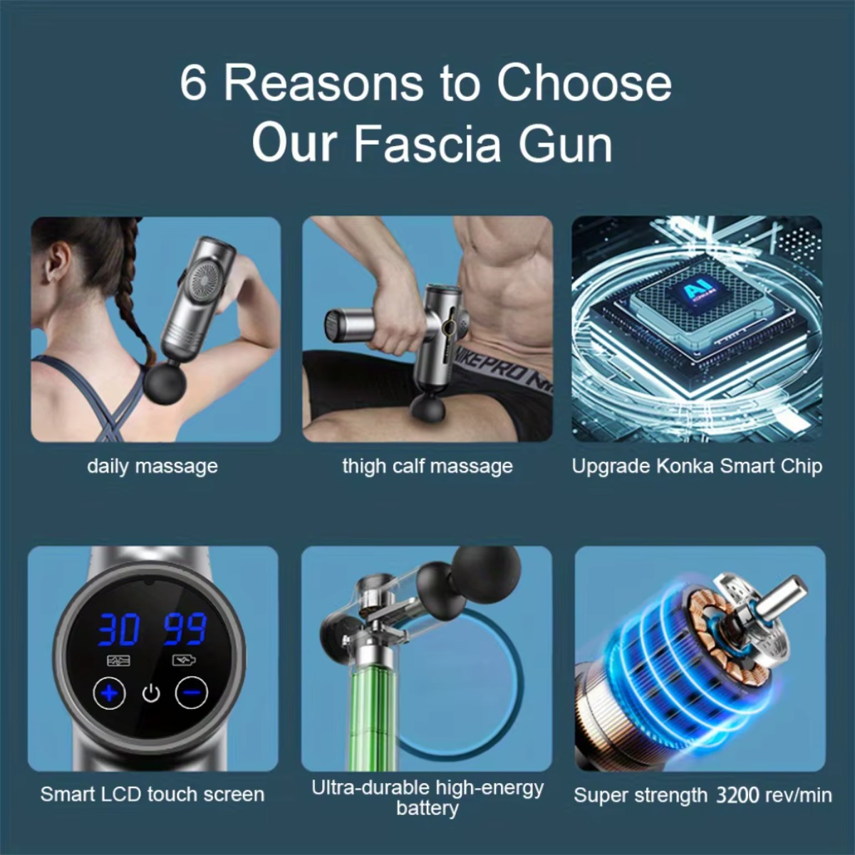 Portable Fascia Gun Vibration  - đánh giá và giá Health Wellness Fitness