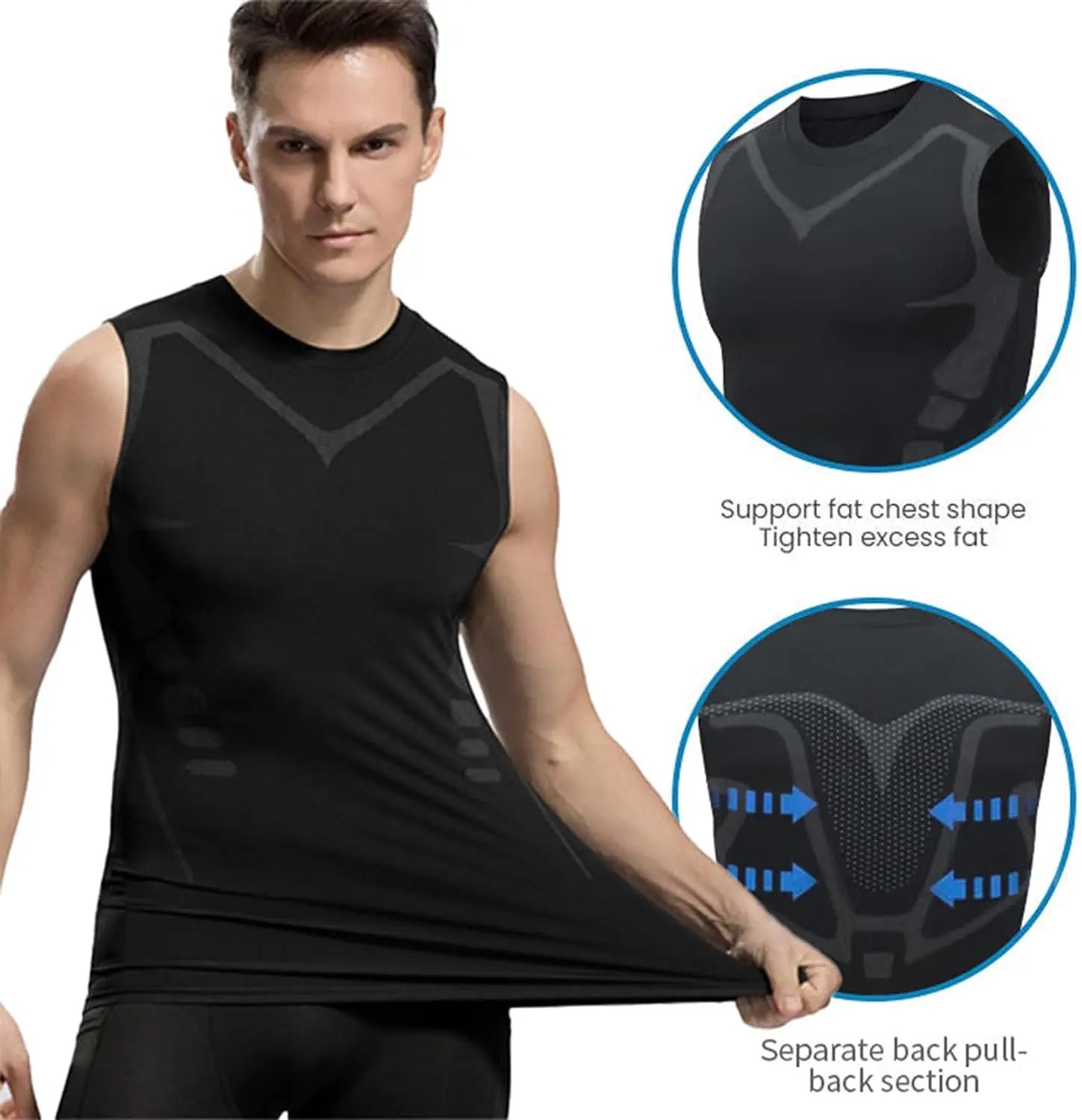 Compression Tank Top Men Gym S - đánh giá và giá Health Wellness Fitness
