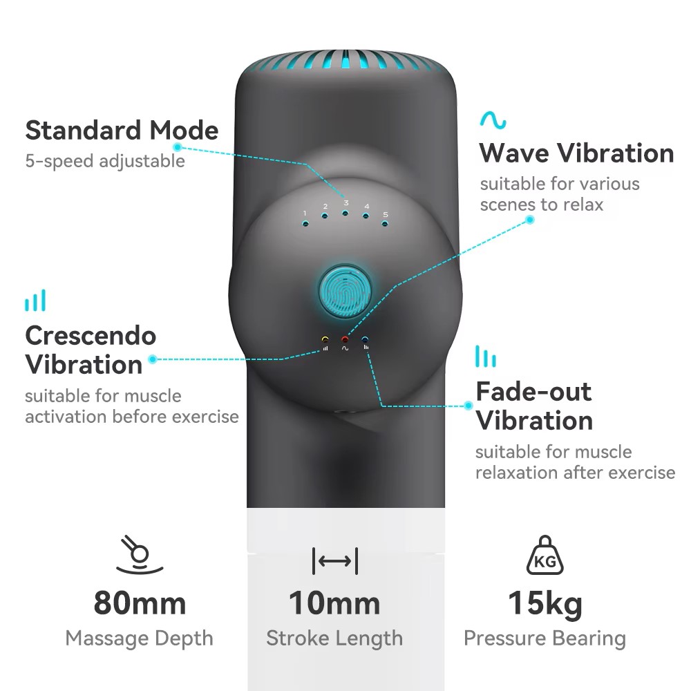 Booster Massage Gun Electric N - đánh giá và giá Health Wellness Fitness