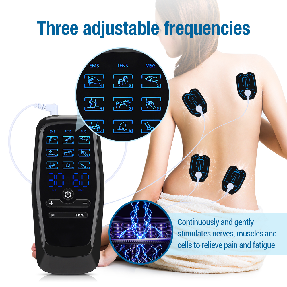 EMS Muscle Electrostimulator T - đánh giá và giá Tens Pain Relief Unit