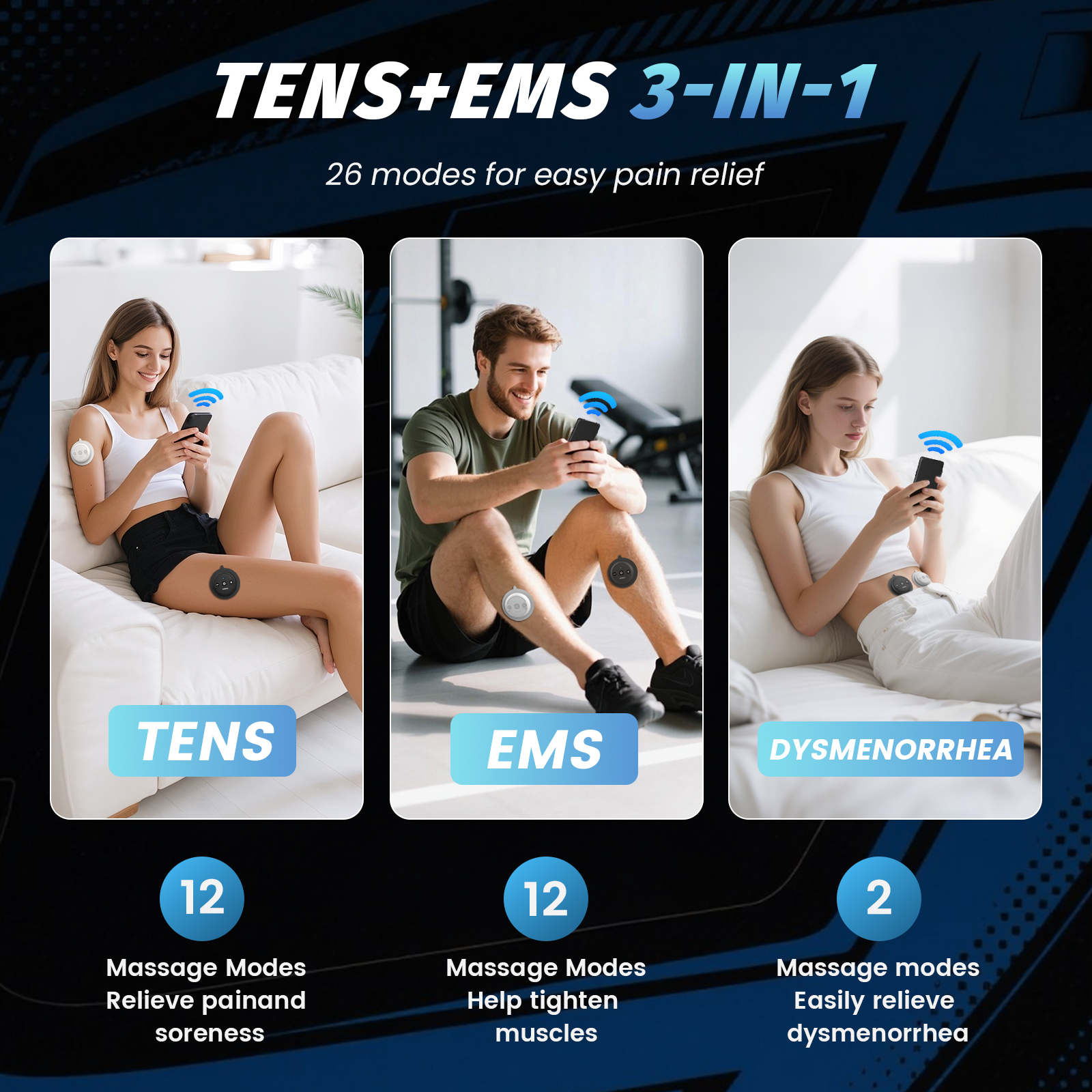 Wholesale One Two Hosts 3 1 Pr - đánh giá và giá Tens Pain Relief Unit