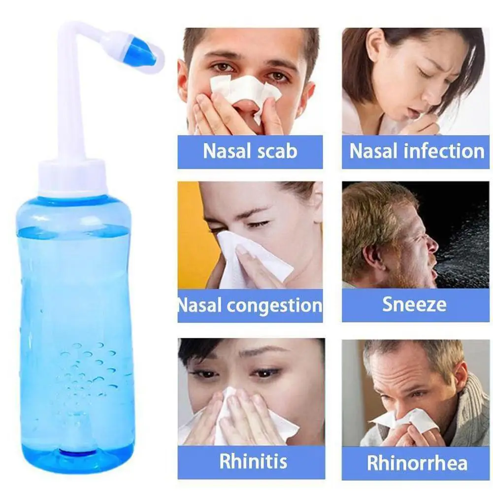 300ml  Nose Wash Cleaner Nasal - đánh giá và giá Neti Pot Nasal Rinse